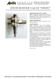 DPI AUTORESPIRATORI SWOV SWITCH OVER VALVE